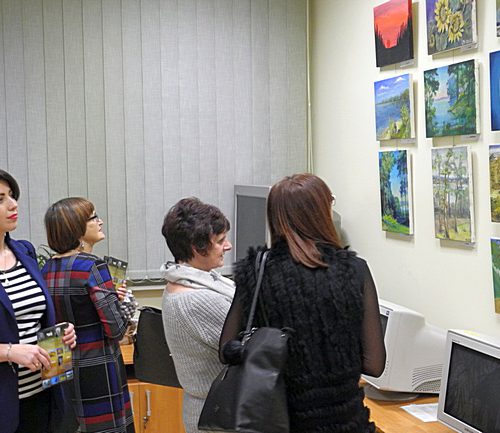 Wystawa malarstwa studentów UTW w Lipsku