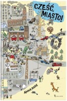 Na okładce kolorowy rysunek mapy miasta.