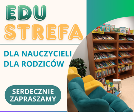 Kreatywna EDU-STREFA w naszej bibliotece