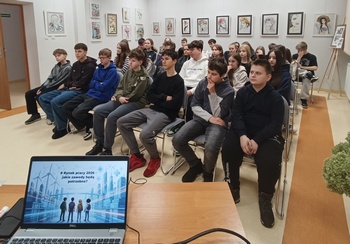 Biblioteka miejscem rozmowy o zawodach przyszłości