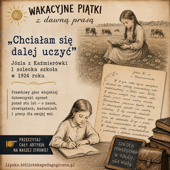 Wakacyjne piątki z dawną prasą (8)